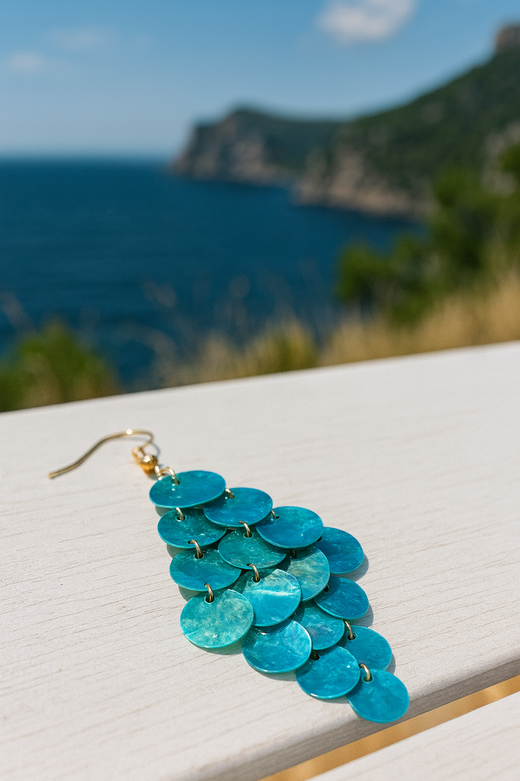 Aqua Siren Dangles