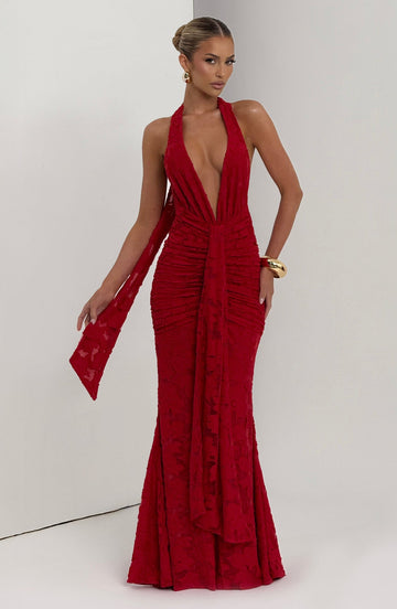 Rouge Dynasty Gown