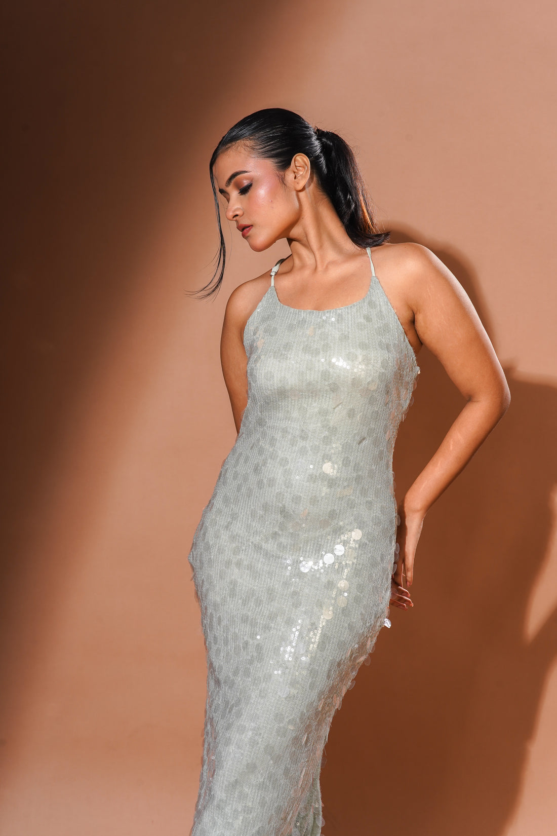Aqua Allure Slip Dress