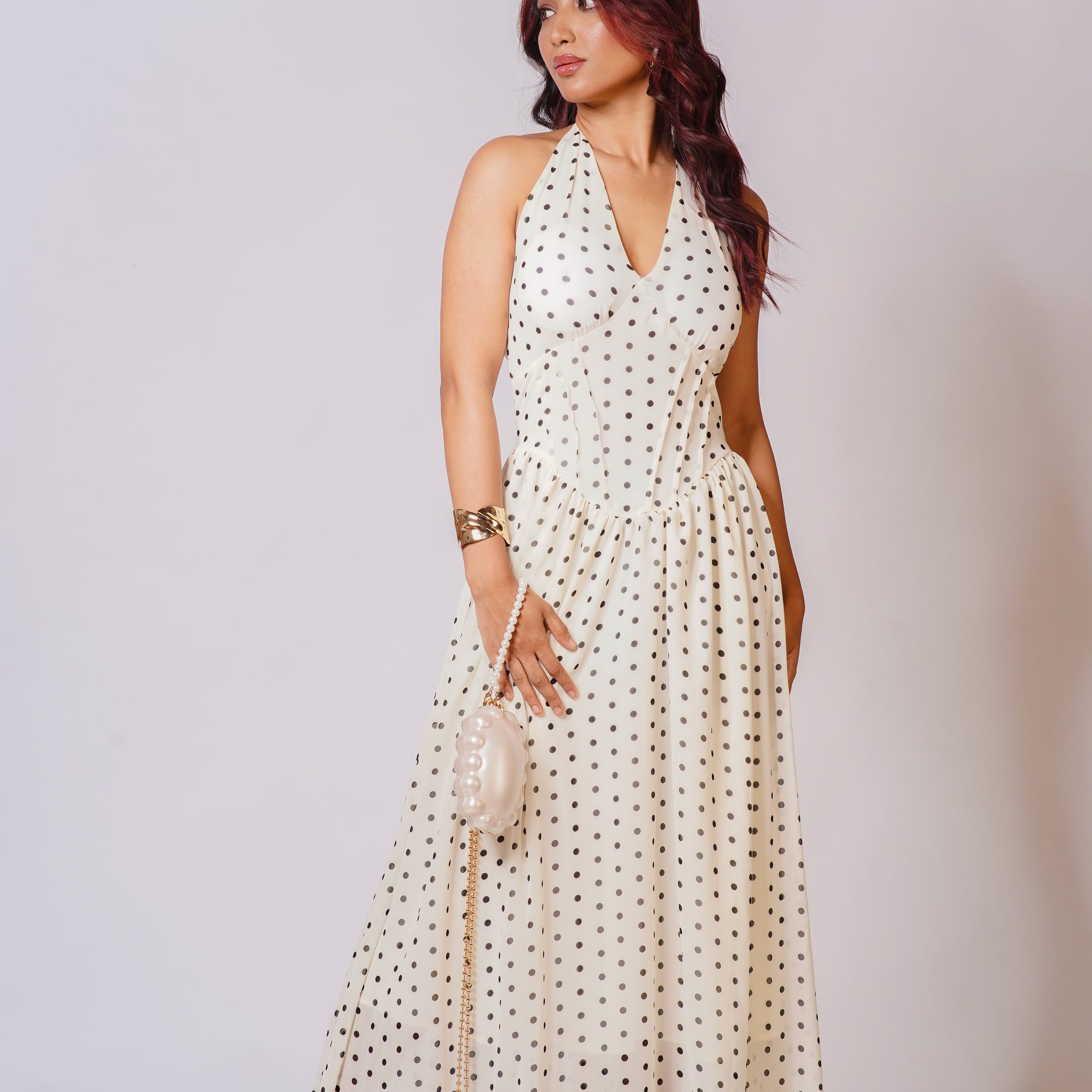 Vintage Desire Polka Dot Dress
