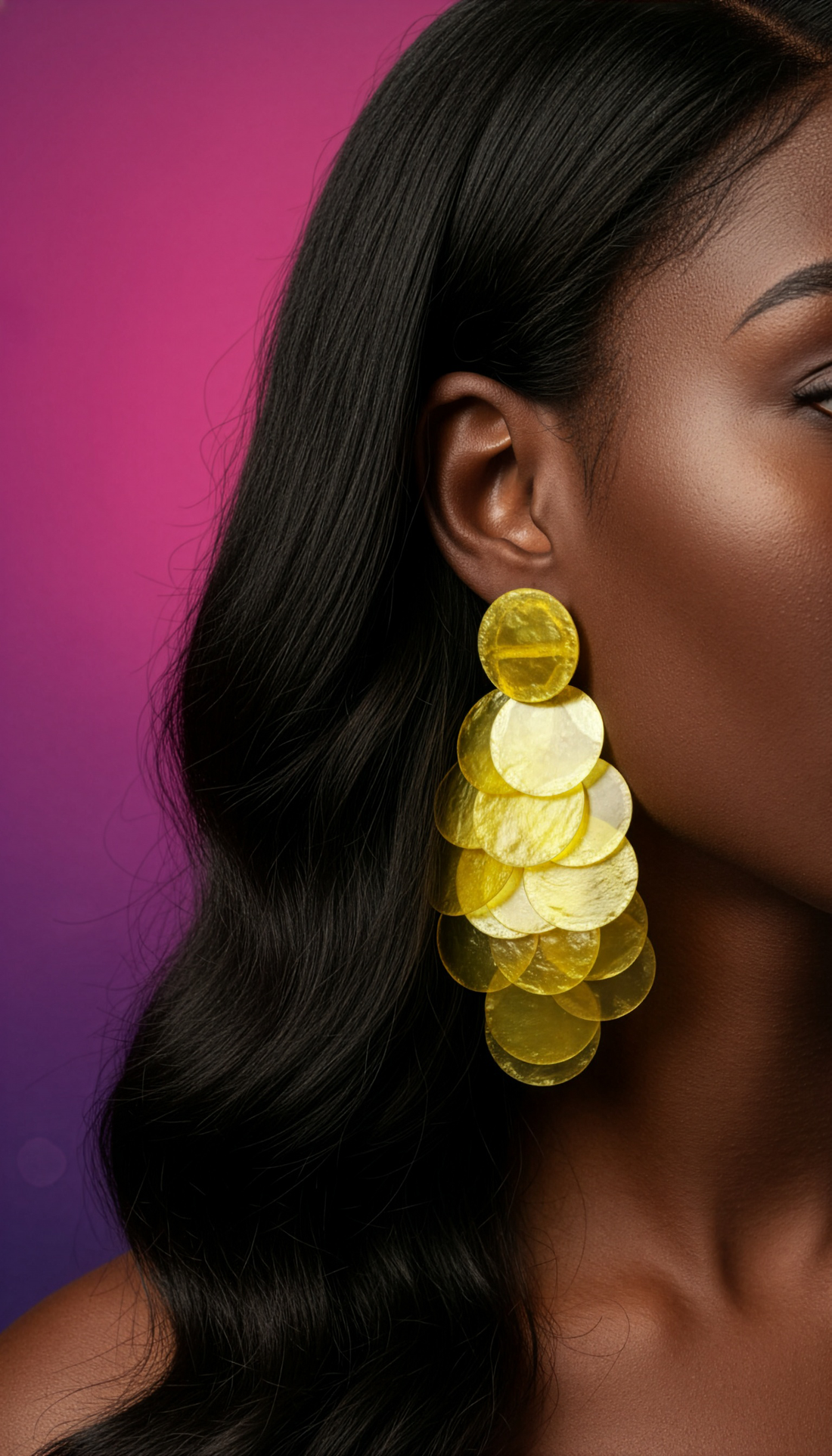 Golden Aura Earrings