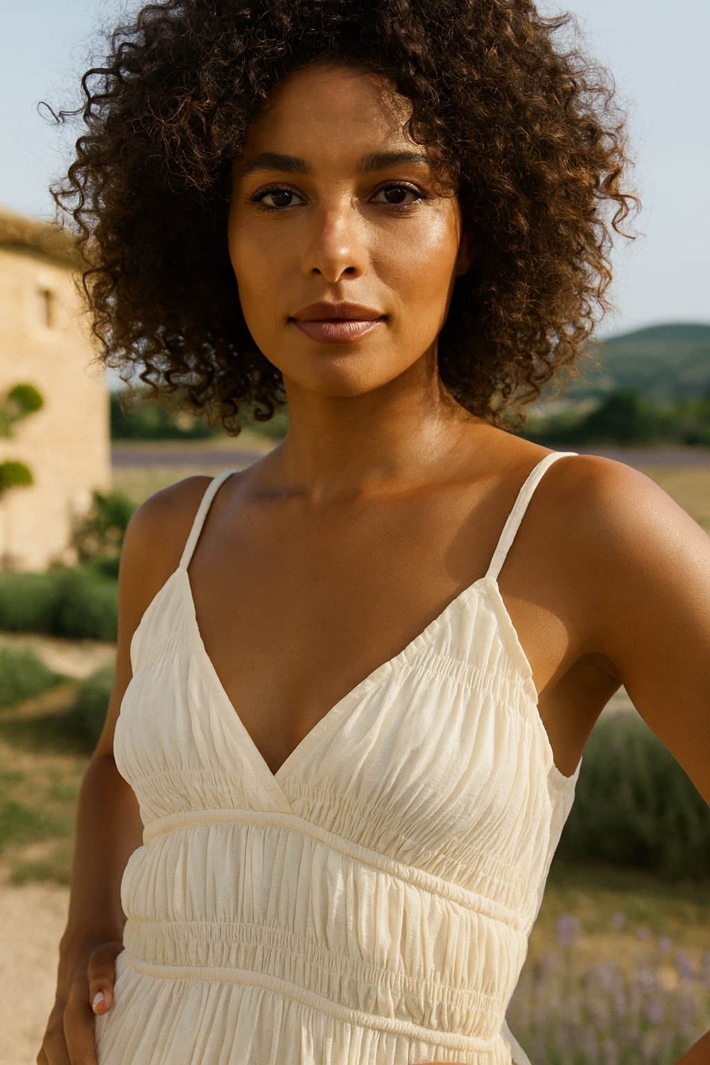 Ivory Whisper Maxi Dress